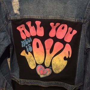 CUSTOM MADE JEAN JACKET!✨